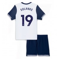 Tottenham Hotspur Dominic Solanke #19 Koti Peliasu Lasten 2024-25 Lyhythihainen (+ Lyhyet housut)